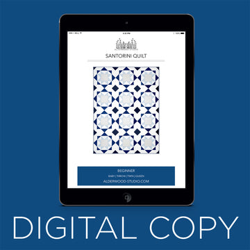 Digital Download - Santorini Quilt Pattern