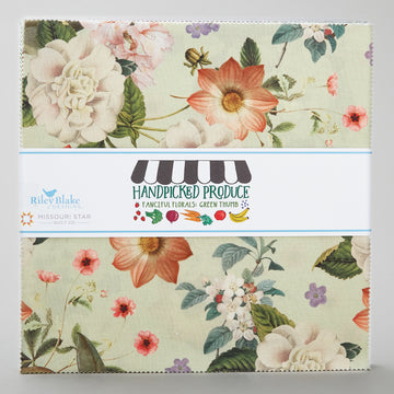 Handpicked Produce - Fanciful Florals Green Thumb 10" Stackers 24 pcs. Alternative View #1