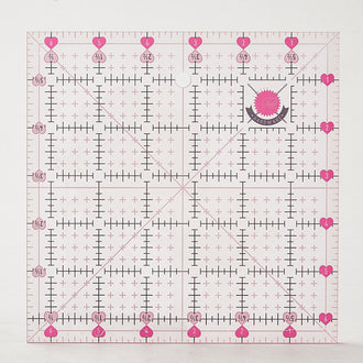 Tula Pink 6.5" x 6.5" Non Slip Unicorn Ruler