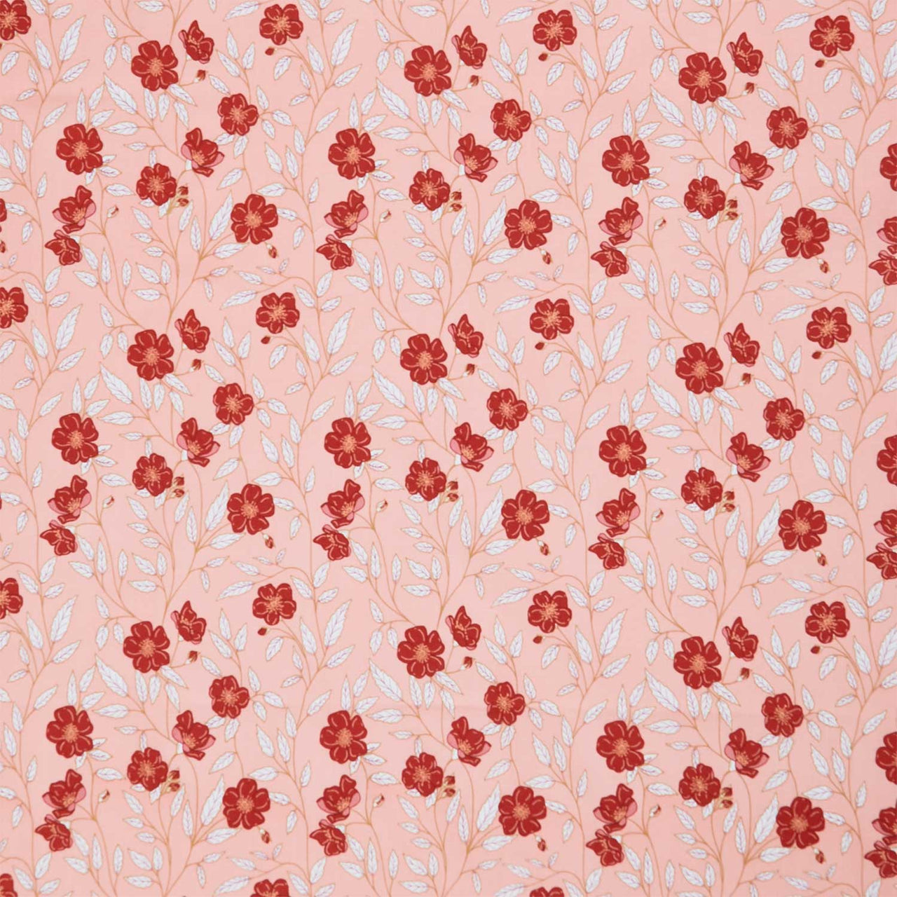 Garden Dreams - Floral Main Peaches Yardage