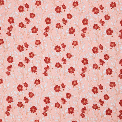 Garden Dreams - Floral Main Peaches Yardage