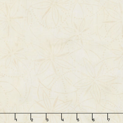 Tonga Batiks - Posey Sand Dollar Quiet Yardage