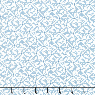 Shoreline - Lattice Light Blue Yardage