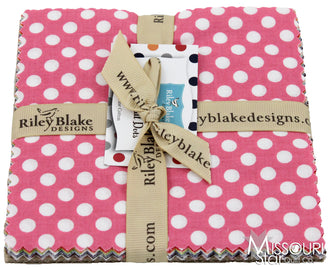 Cotton Solids - Small Dots Charm Pack