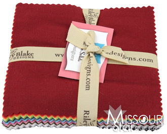 Cotton Solids Charm Pack