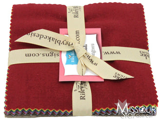 Cotton Solids - Dark Charm Pack