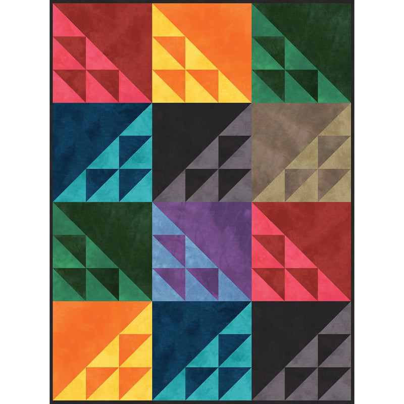 Cozy Campside Free Quilt Pattern by Katie Hampton