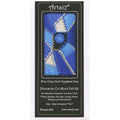 Crazy Quilt Eyeglass Case Kit - Blue