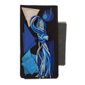 Crazy Quilt Eyeglass Case Kit - Blue