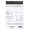 Crossback Reversible Apron Pattern