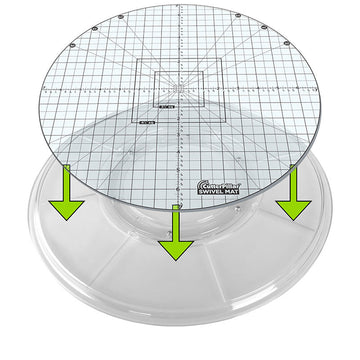 CutterPillar Swivel Rotating 14" Cutting Mat