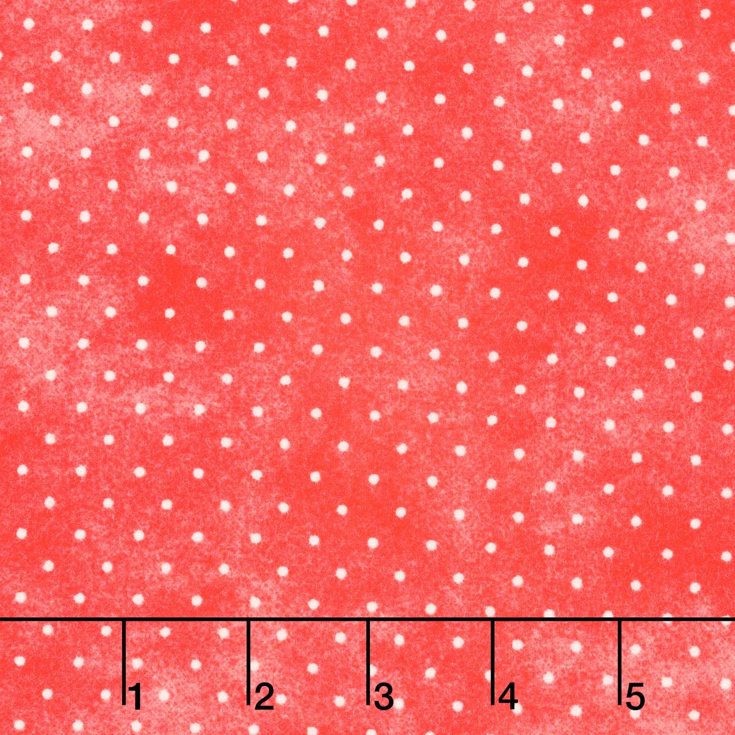Playtime Flannel - Tiny Dot Red Yardage Primary Image