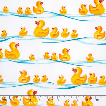 Tub Time - White Yardage