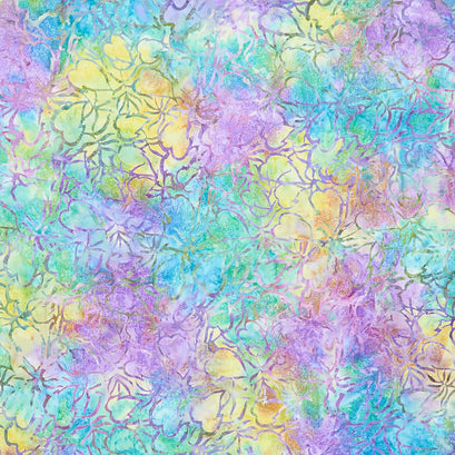 Tonga Batiks - Paradise Packed Leaves Paradise Yardage