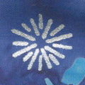 Artisan Batiks - Snowflakes 2 Snowflakes Lapis Metallic Yardage