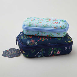 Missouri Star Ingrid's Wildflowers Nesting Zipper Cases (2pk)