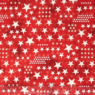 American Dreams - Stars Red Yardage