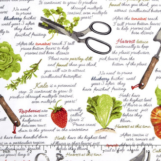 Everyday Favorites - Gardening White Yardage