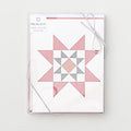Quilt Star Pink Floral Assorted Notecards Boxed Set of 6 Alternative View #1