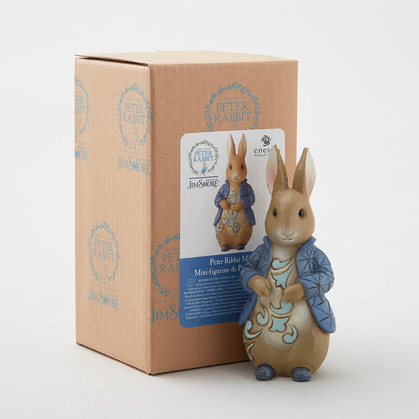 Jim Shore Heartwood Creek Mini Peter Rabbit Figurine Alternative View #1