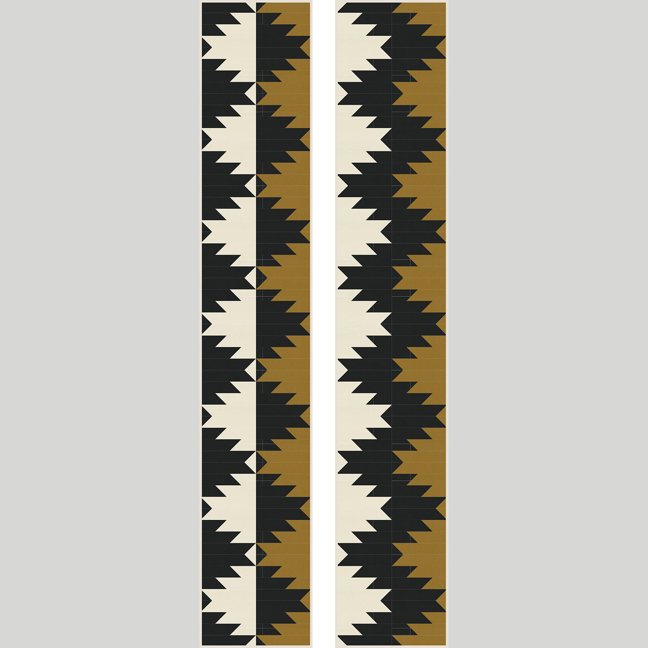 Missouri Star Kona Cotton Solid Grand Adventures Reversible Bed Runner Kit Primary Image