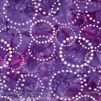 Artisan Batiks - Ring Toss Purple Yardage