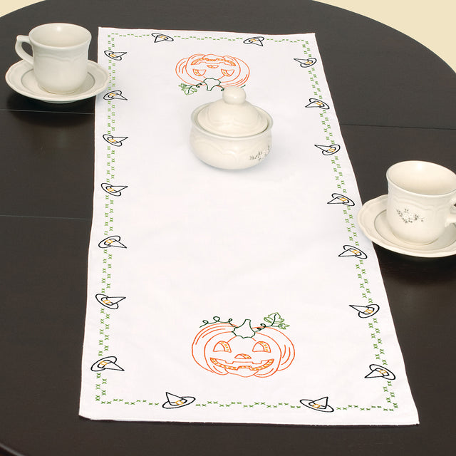 Halloween Embroidery Table Runner Kit Primary Image