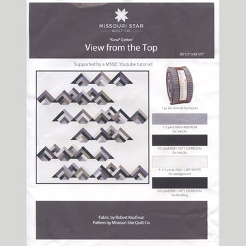 Missouri Star Kona Cotton Solid View From the Top Quilt Kit Alternative View #2