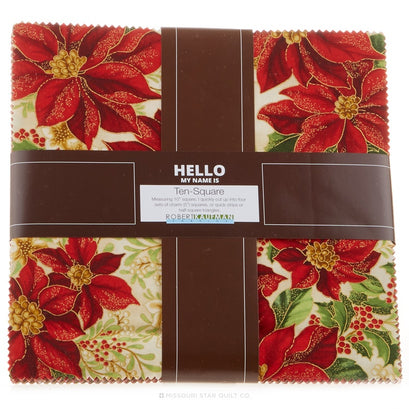 Holiday Flourish - Holiday Metallic Ten Squares