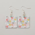 Leather Earrings - BloomBerry Primary Image
