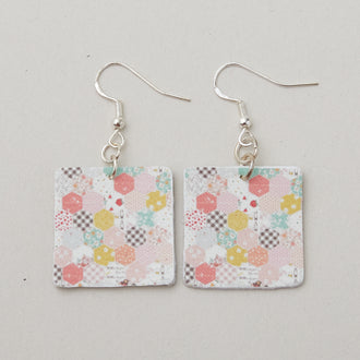 Leather Earrings - BloomBerry