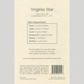 Virginia Star Quilt Pattern