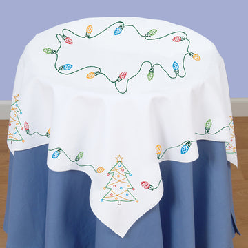 Christmas Embroidery Table Topper Kit Primary Image