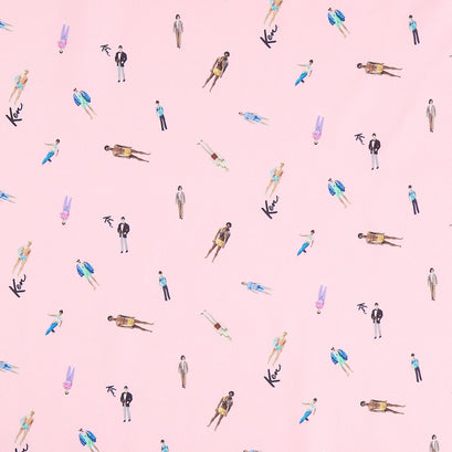 Barbie World - Ken Dolls Pink Yardage
