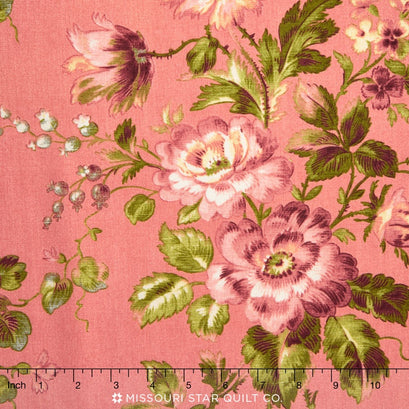 Isabella - Main Coral Yardage