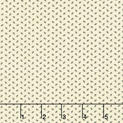 American Swatch Book - Left Right Ecru Yardage