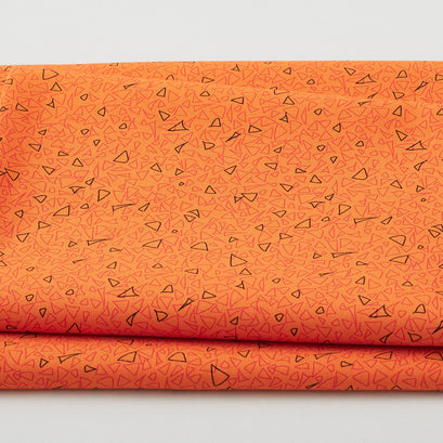 Best Bits - Triangles Orange 2 Yard Cut