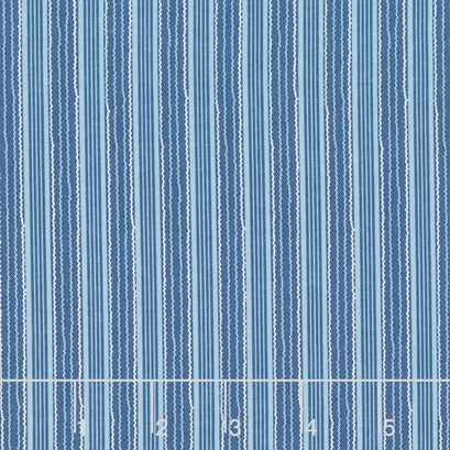 Autumn - Stripe Denim Yardage