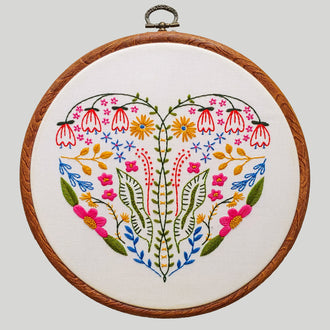 Full Heart Embroidery Kit