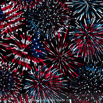 All American - Illuminations Black Yardage