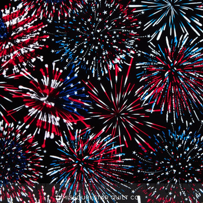 All American - Illuminations Black Yardage