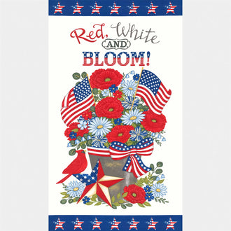 Red, White & Bloom - Red, White, And Bloom Daisy White Panel
