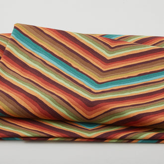 Kaffe - 85 and Fabulous Chevron Stripe - Ochre 2 Yard Cut