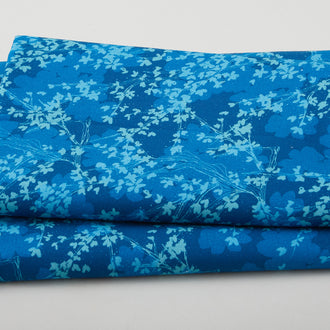 Moonlit Florals - Blossom Mist Navy 3 Yard Cut