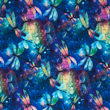 Dragonfly Illusion - Dragonfly Dream Fantasy Yardage