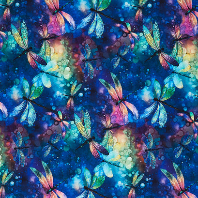 Dragonfly Illusion - Dragonfly Dream Fantasy Yardage
