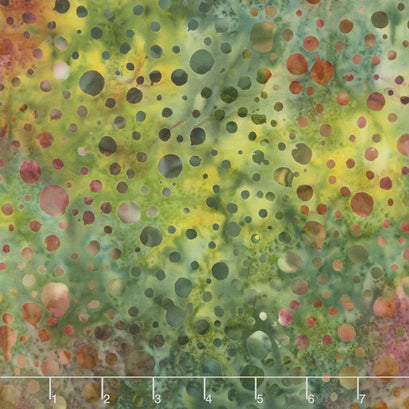 Tonga Batiks - Bubbles Nutmeg 106" Wide Backing