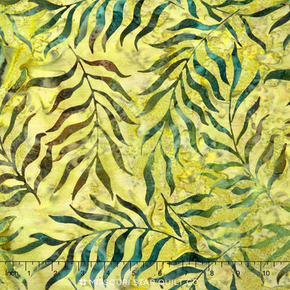 Tonga Batiks Wide - Peridot 106" Backing