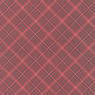 Winter In The Pines - Festive Tartan Red Yardage
