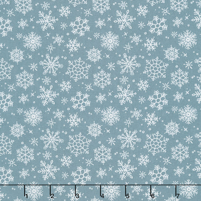 Magical Winterland - Snowflake Winter Yardage